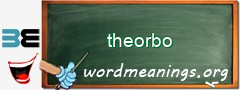 WordMeaning blackboard for theorbo